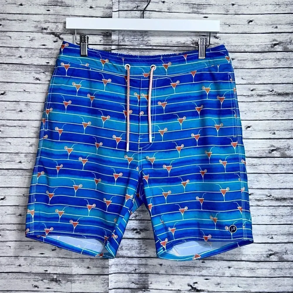 Johnnie-O Happy Hour Swim Trunks